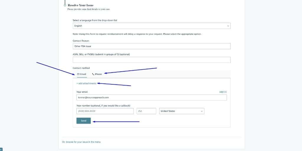 Step 9 - How To Contact Seller Support - How To Deal With Amazon Seller Support - The Source Approach - Amazon Consultant and eCommerce Consultant