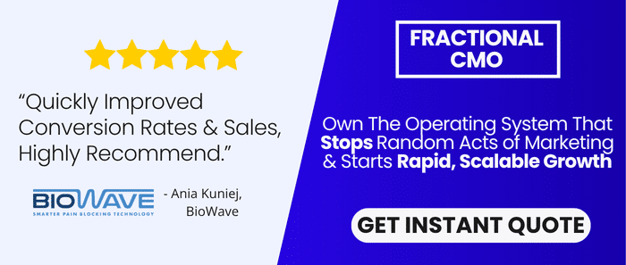 Fractional CMO - Review Testimonial - Blog Ad - The Source Approach - Fractional CMO For eCommerce